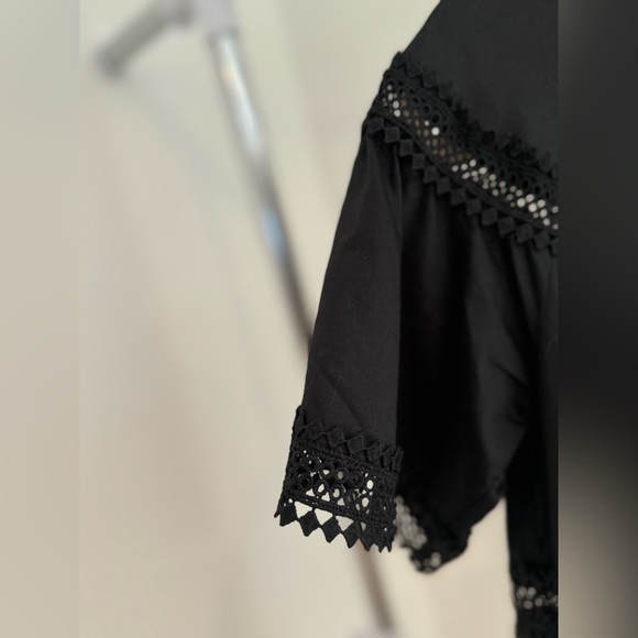 Cynthia Rowley Black Iconic Classic Postcard Dress Size Small - Picture 3 of 4